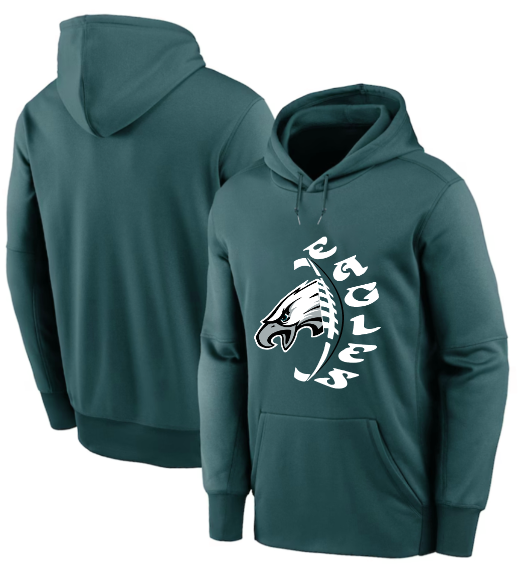 Men 2025 Philadelphia Eagles green hoodie style 18->philadelphia eagles->NFL Jersey